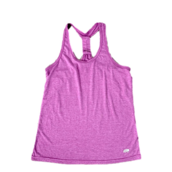 Marika Athletic Wear Heathered Purple  Tank Top Size Medium - Picture 9 of 9